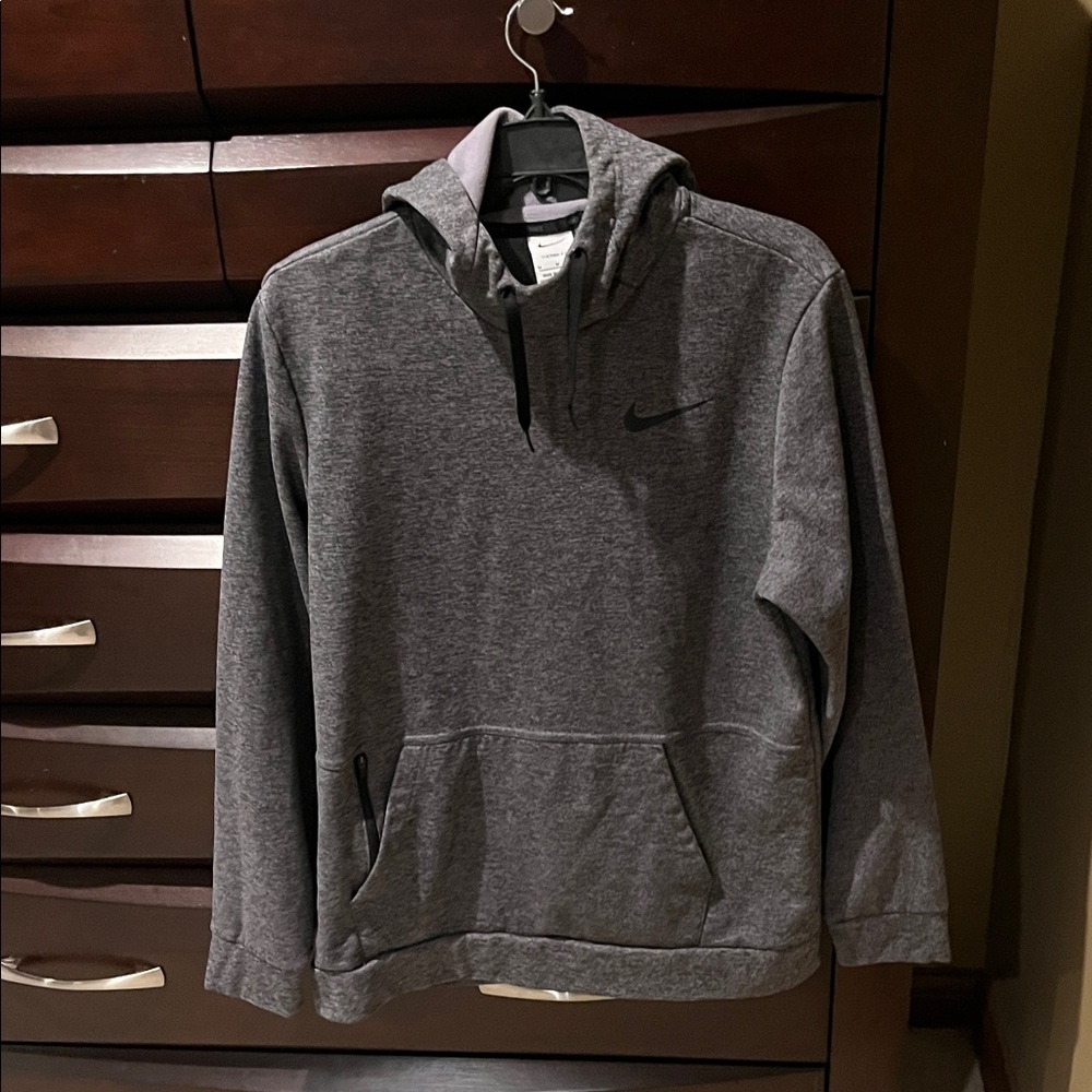 Nike Men's Dark Gray Hoodie